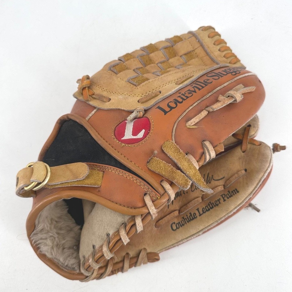 Vintage Louisville Slugger H&B Paul E Richards Baseball Glove‎ Cowhide Leather